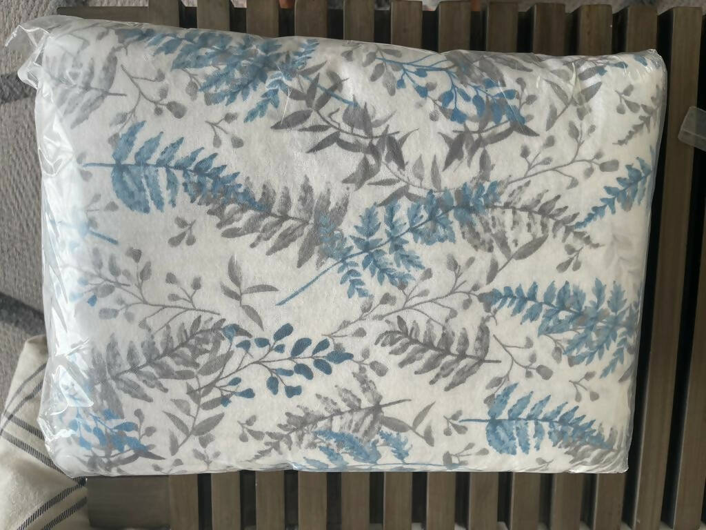 Blue Floral Queen bedsheet set | Home & Decor | Brand New