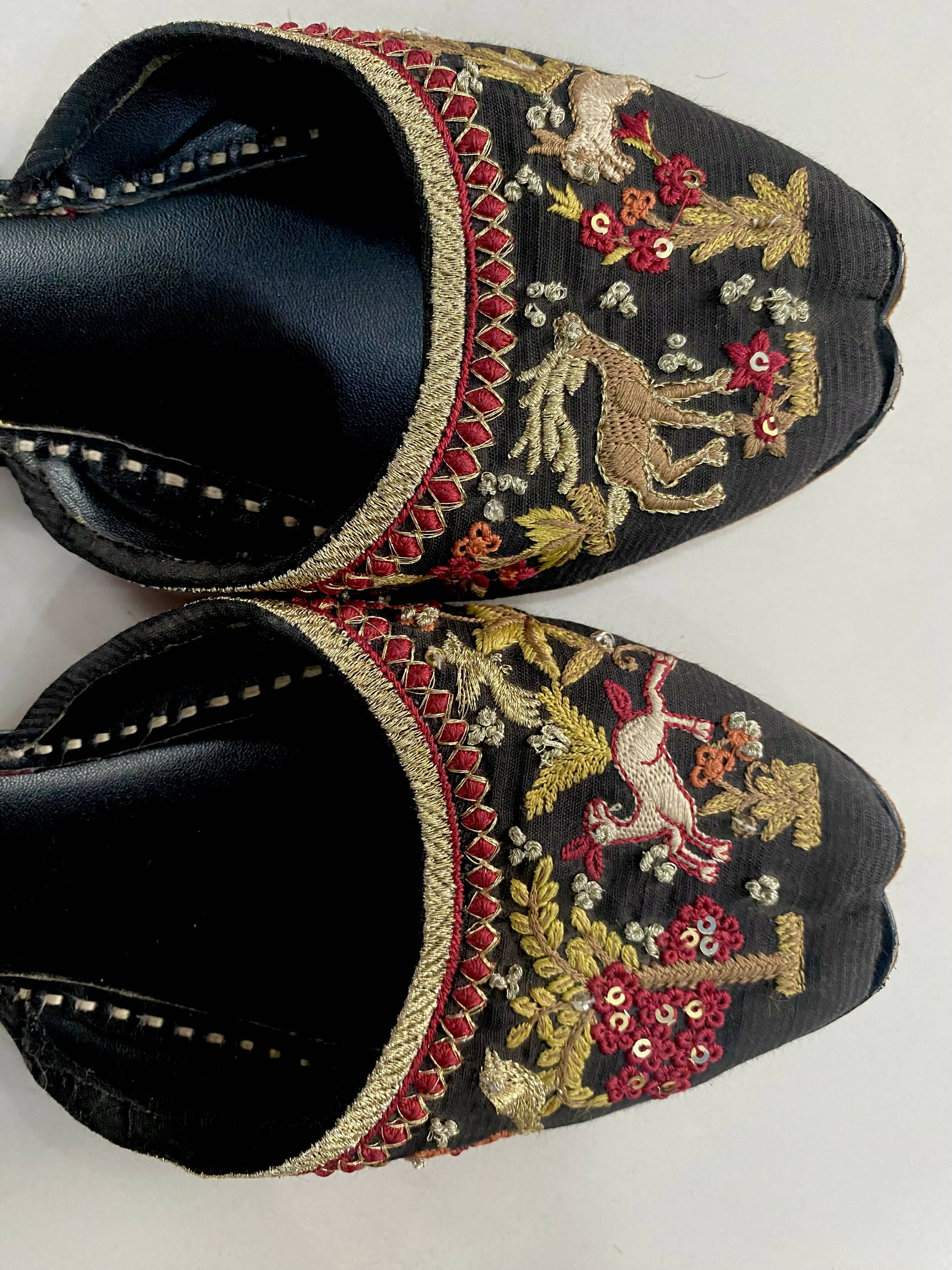 Ethnic | Embroided Khussa | Women Shoes | Size: 37 | Worn Once