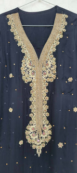 Black Embellished Suit | Women Locally Made Formals | Small | Worn Once