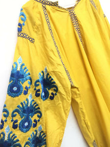 Sana Safinaz | Yellow Kurta (Size: XL) | Women Branded Kurta | New