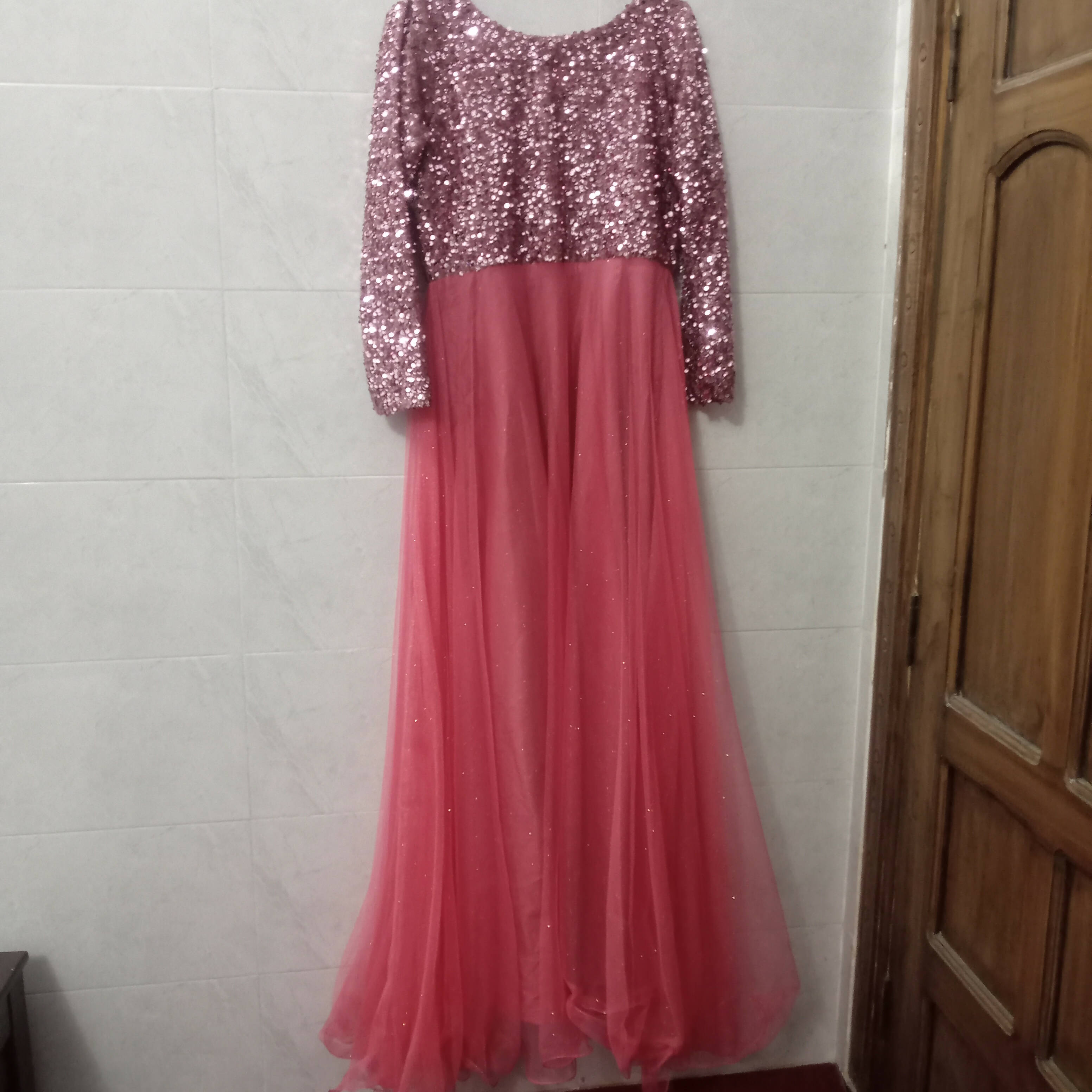 Pink fairy frock|net fairy frock (Size: M )| Women Frocks & Maxis | Worn Once