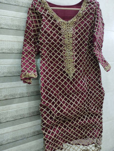 Embellished Formal Suit | Women Locally Made Formals | Medium | Worn Once