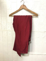 Maroon Embroidered Suit | Women Locally Made Formals | Medium | Worn Once