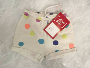 Next | White Shorts | Girls Bottoms & Pants | Size: 12-18 Months | Brand New with Tags