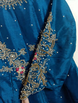 Zinc embroidered maxi | Women Frocks & Maxis | X Small | Worn Once