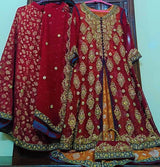Red Festive Barat lehnga | Women Bridals | Worn Once