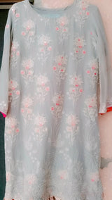 Fancy embroidered suit | Women Locally Made Formals |Medium | Preloved