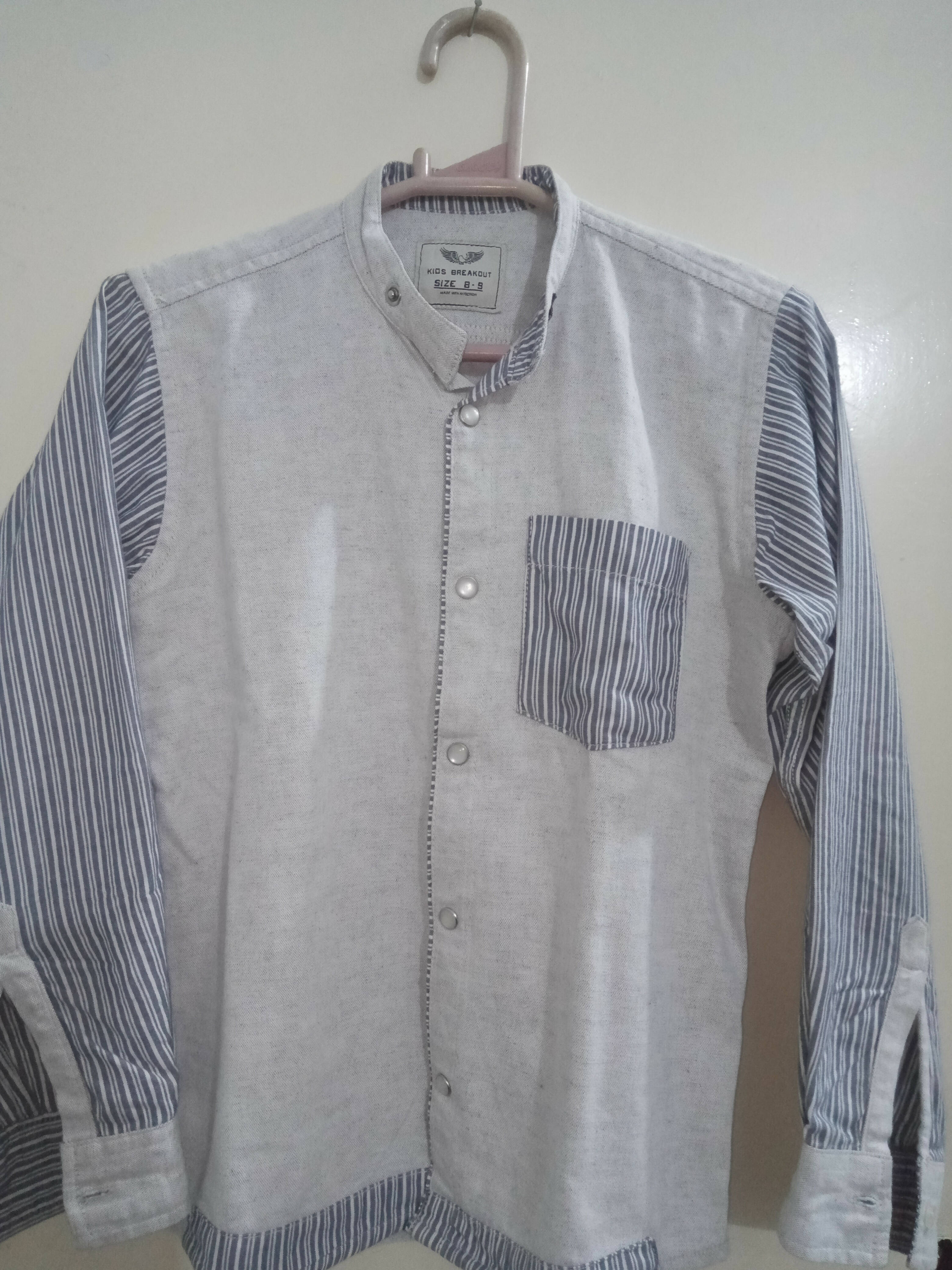 Grey dress shirt | Boys Tops & Shirts | Preloved