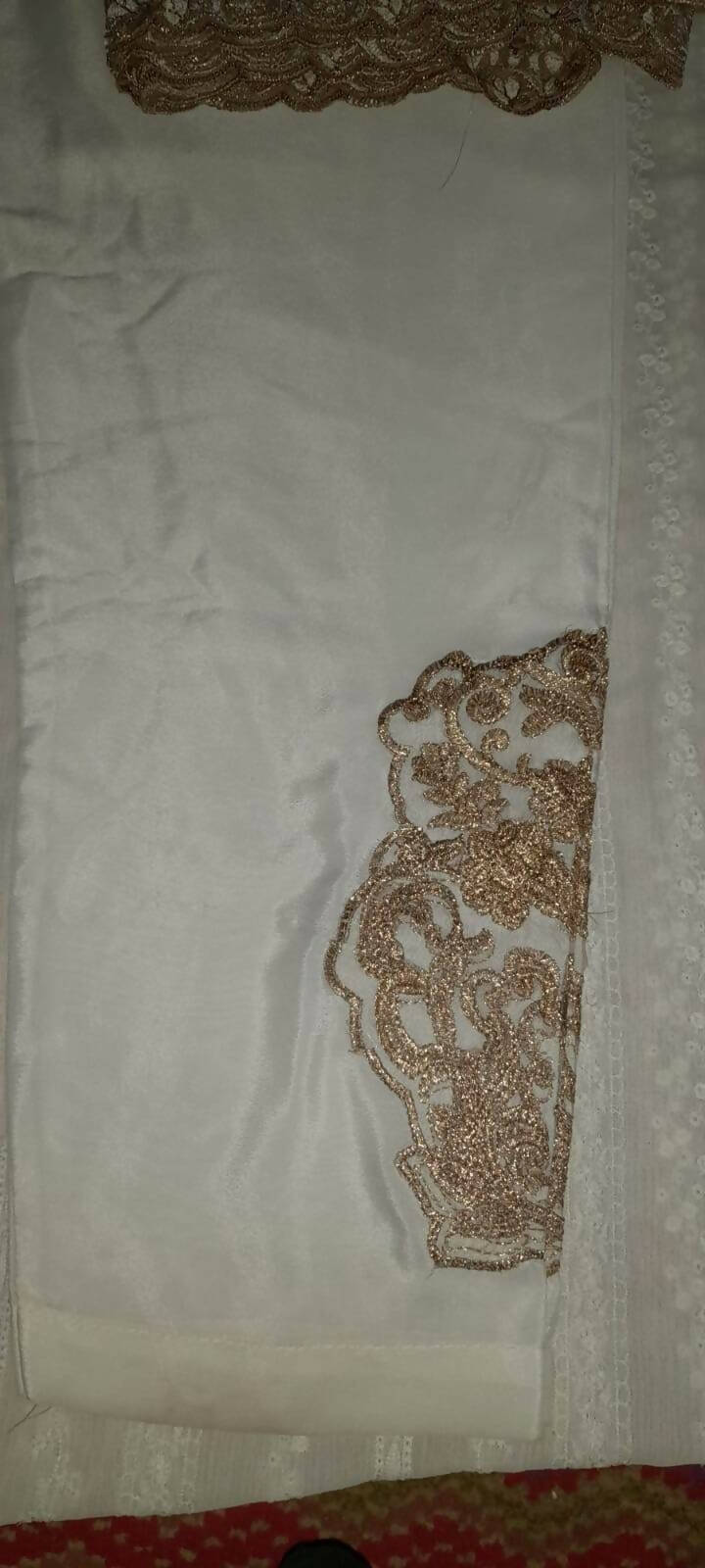 3 Pc Heavy Embroided Suit | Women Locally Made Formals | Large | Worn Once