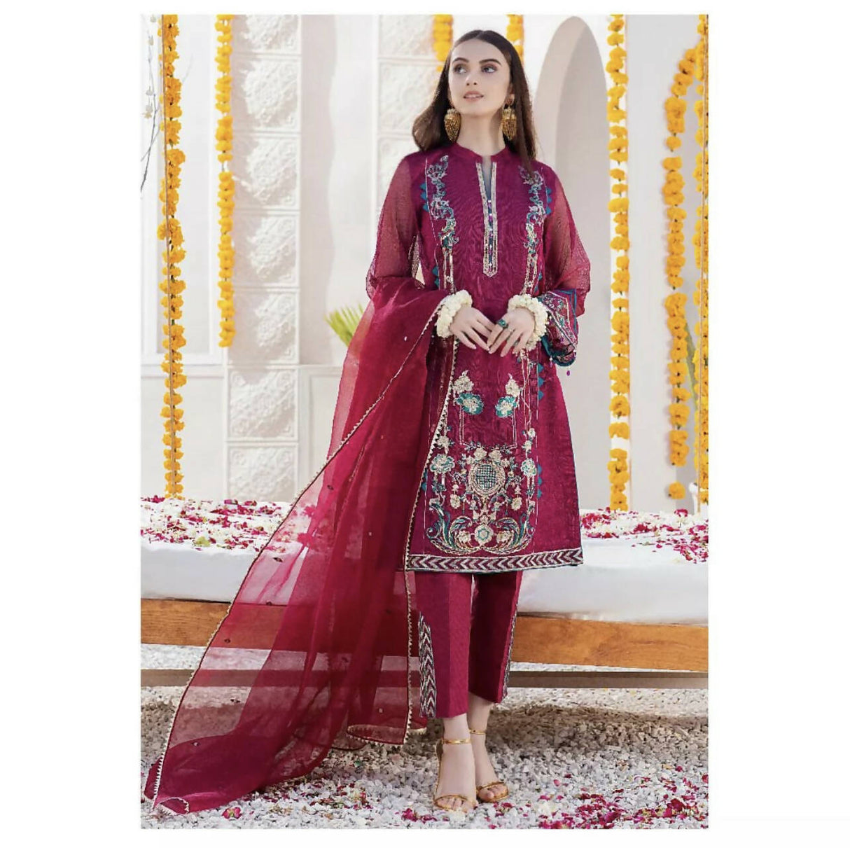 3 PC Suit | Women Locally Made Formals | XLarge | Worn Once
