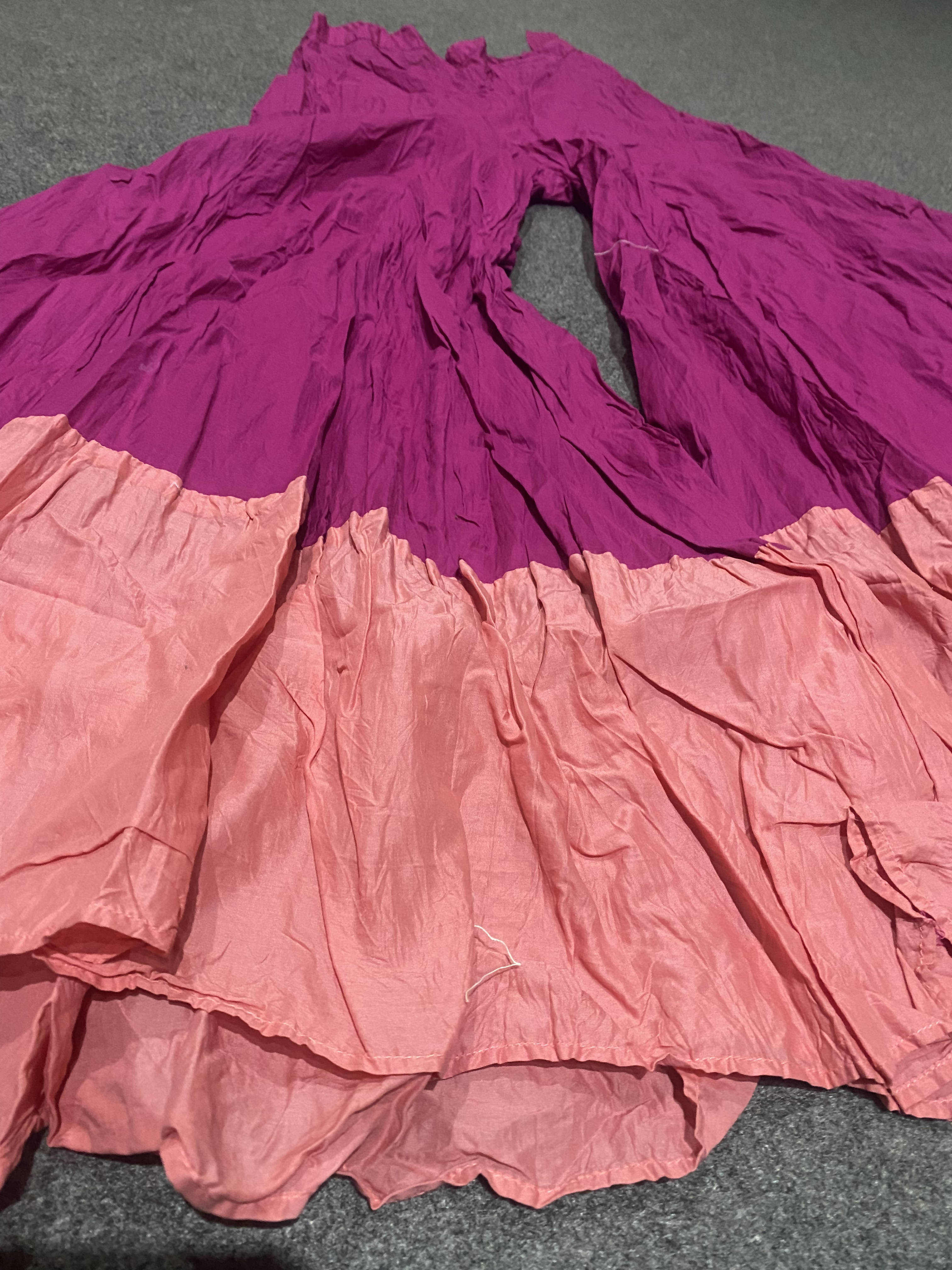 Ethnic | Pink Purple sharara set | Women Formals | Brand New