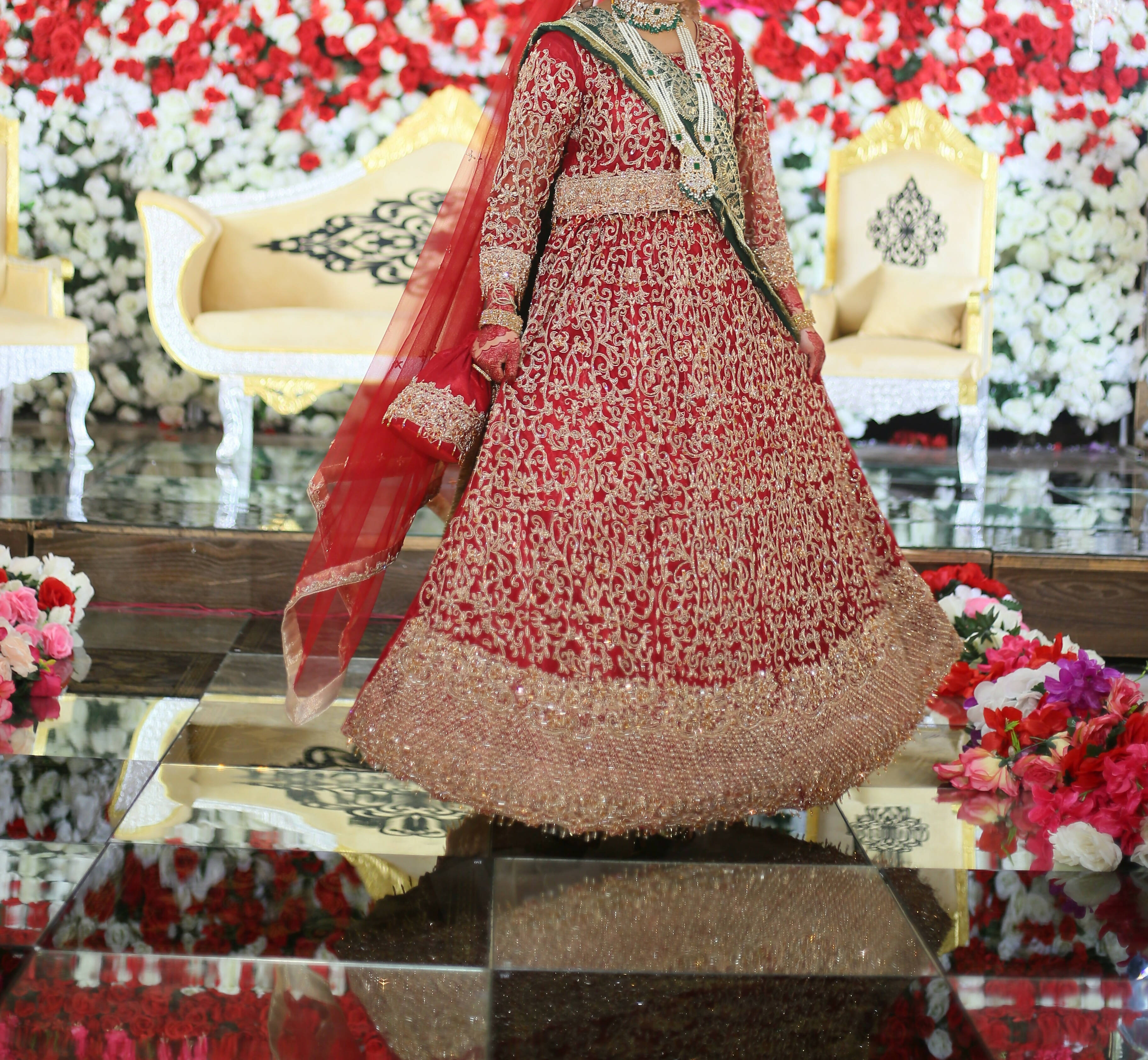 Bridal Lehanga Red | Women Bridals | Worn Once