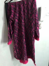 Brareeze | Purple Color 2 Pc Stitched Suit | Women Branded Kurta | Medium | Preloved