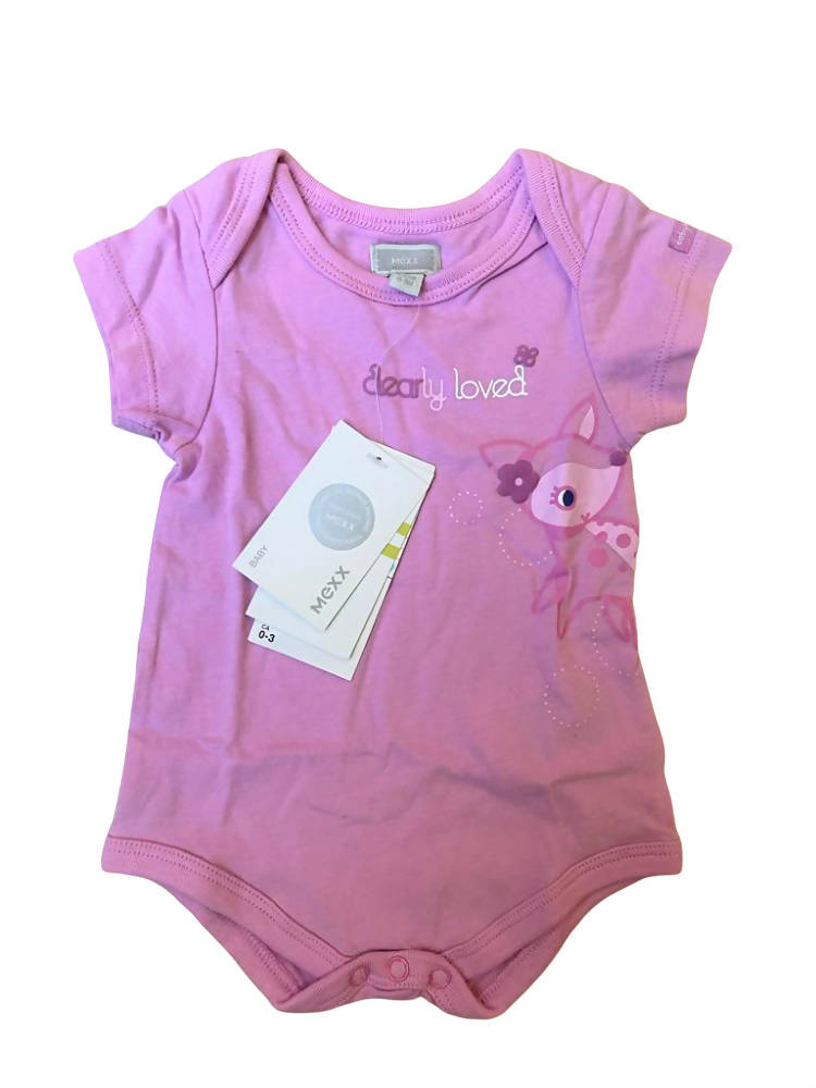 MEXX | Pink Baby Bodysuit | Baby Bodysuits & Onesies | Brand New