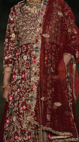 Fancy Fabulous Baraat Suit | Women Bridals | Small to Medium | Worn Once