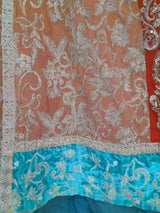 Fully Embroidered 4 PC Formals | Women Frocks & Maxis | Small | Worn Once