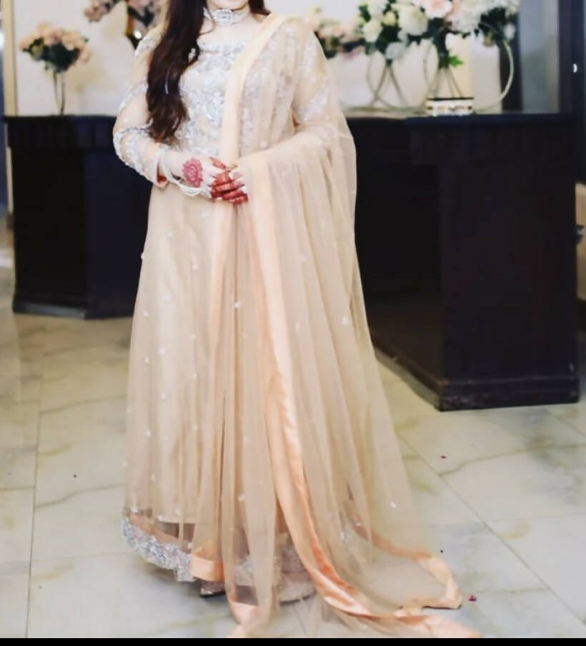 Beautiful Embroidered Maxi | Women Frocks & Maxis | Medium | Worn Once