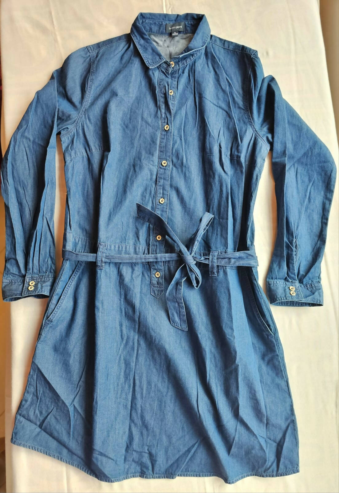 Denim Mini Dress/ Top | Women Tops & Shirts | Large | New