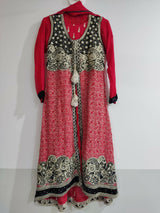 Red Frock Fancy Suit | Women Frocks & Maxis | Small | Worn Once