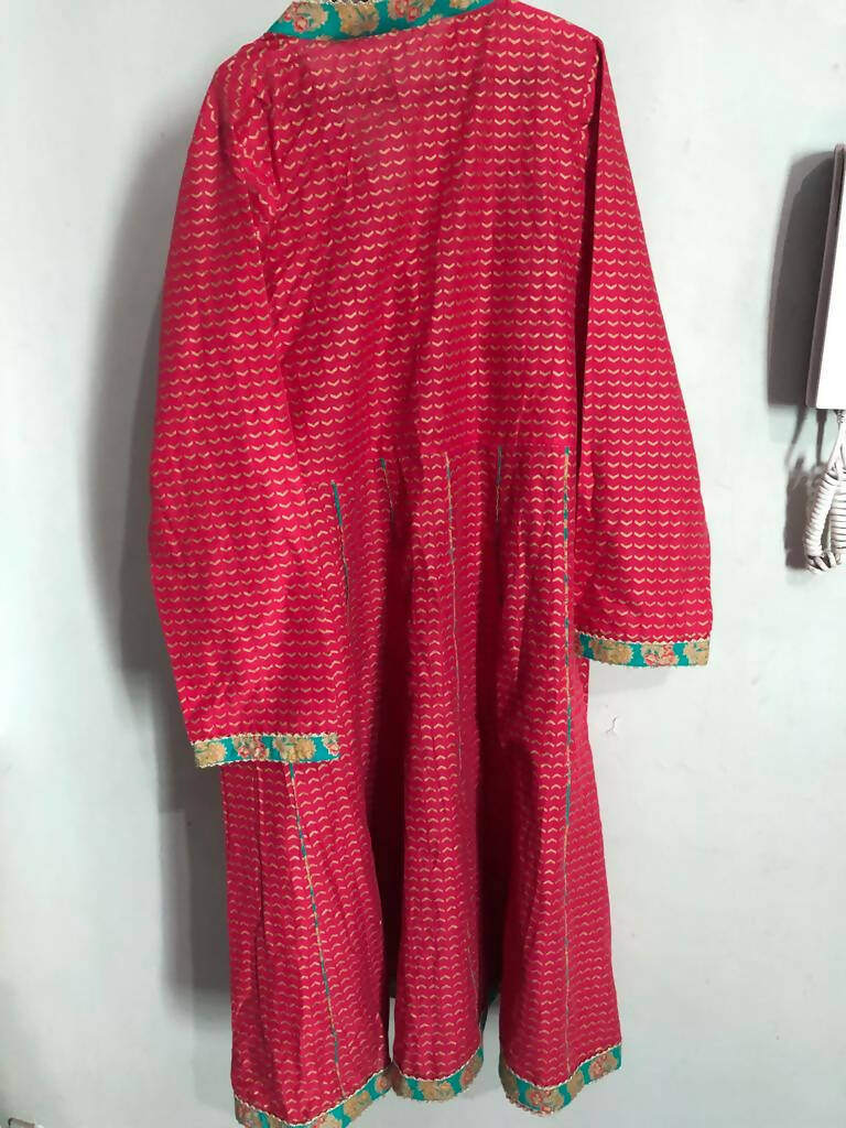 Chinyere | Red Beautiful Kurta | Women Branded Kurta | Small | Worn Once