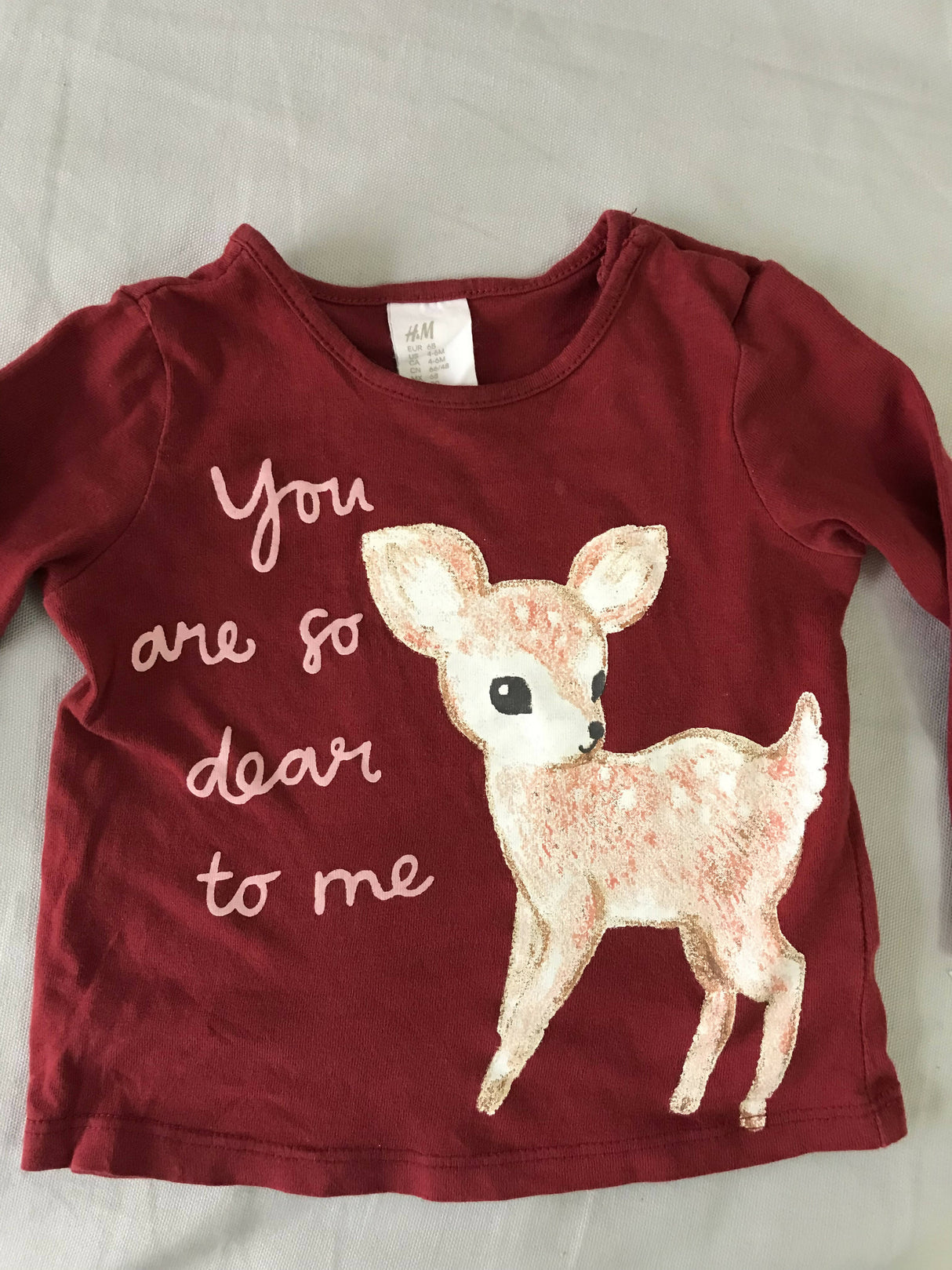 H&M | Baby Shirts Pack of 2 | Kids | Baby Tops & Shirts | Size: 4-6 Months Old | Worn Once