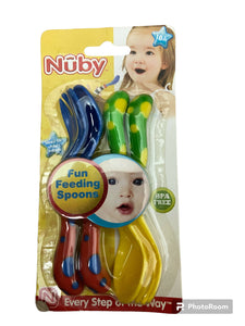 Nuby | Baby spoons for kids | Baby Gear | Brand New