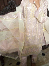 Beautiful Organza Suit | Women Locally Made Formals | Small | Preloved