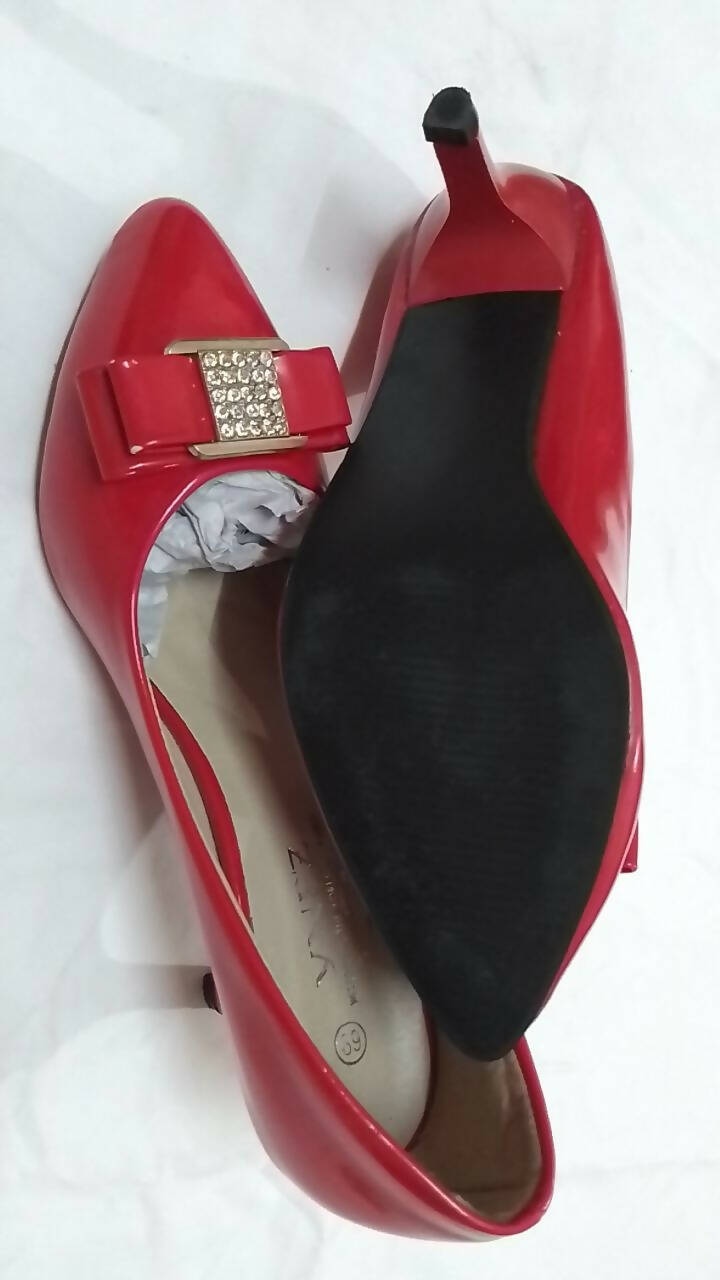 Red Ynez Red Heels (Size: 39 ) | Women Shoes | Worn Once
