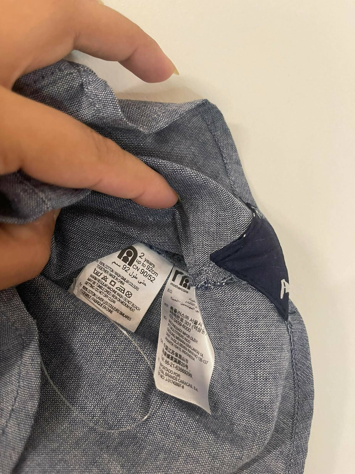 Mothercare | Blue Shirt Button down 2 years | Boys Tops & Shirts | Preloved