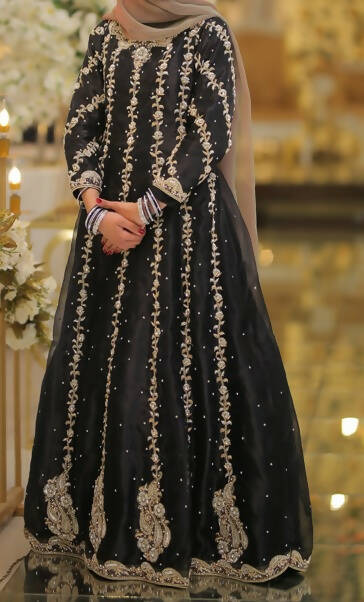 Full Length Embroidered Maxi Suit | Women Frocks & Maxis | Small | Worn Once