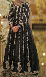 Full Length Embroidered Maxi Suit | Women Frocks & Maxis | Small | Worn Once