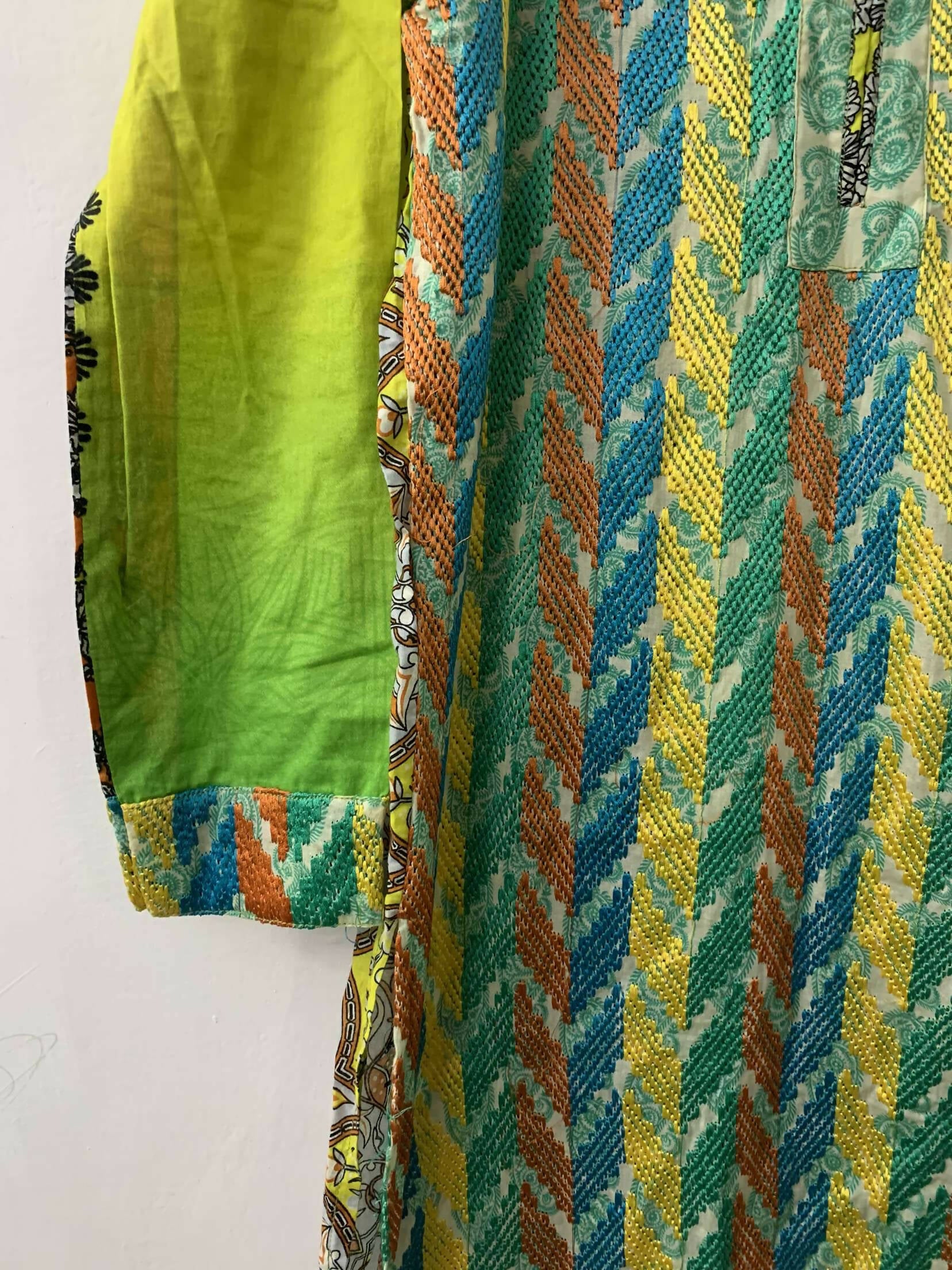 Embroidered long Shirt (Size: M) | Women Kurta | New