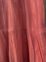 hopscotch | پتلون کے ساتھ نارنجی فراک (6-8 سال) | لڑکیوں کی شلوار قمیض | ایک بار پہنا۔