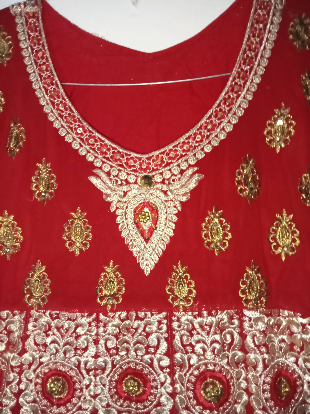 Long Fancy Frock & Capri Trouser | Women Frocks & Maxis | Medium | Worn Once