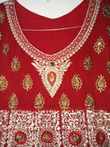 Long Fancy Frock & Capri Trouser | Women Frocks & Maxis | Medium | Worn Once