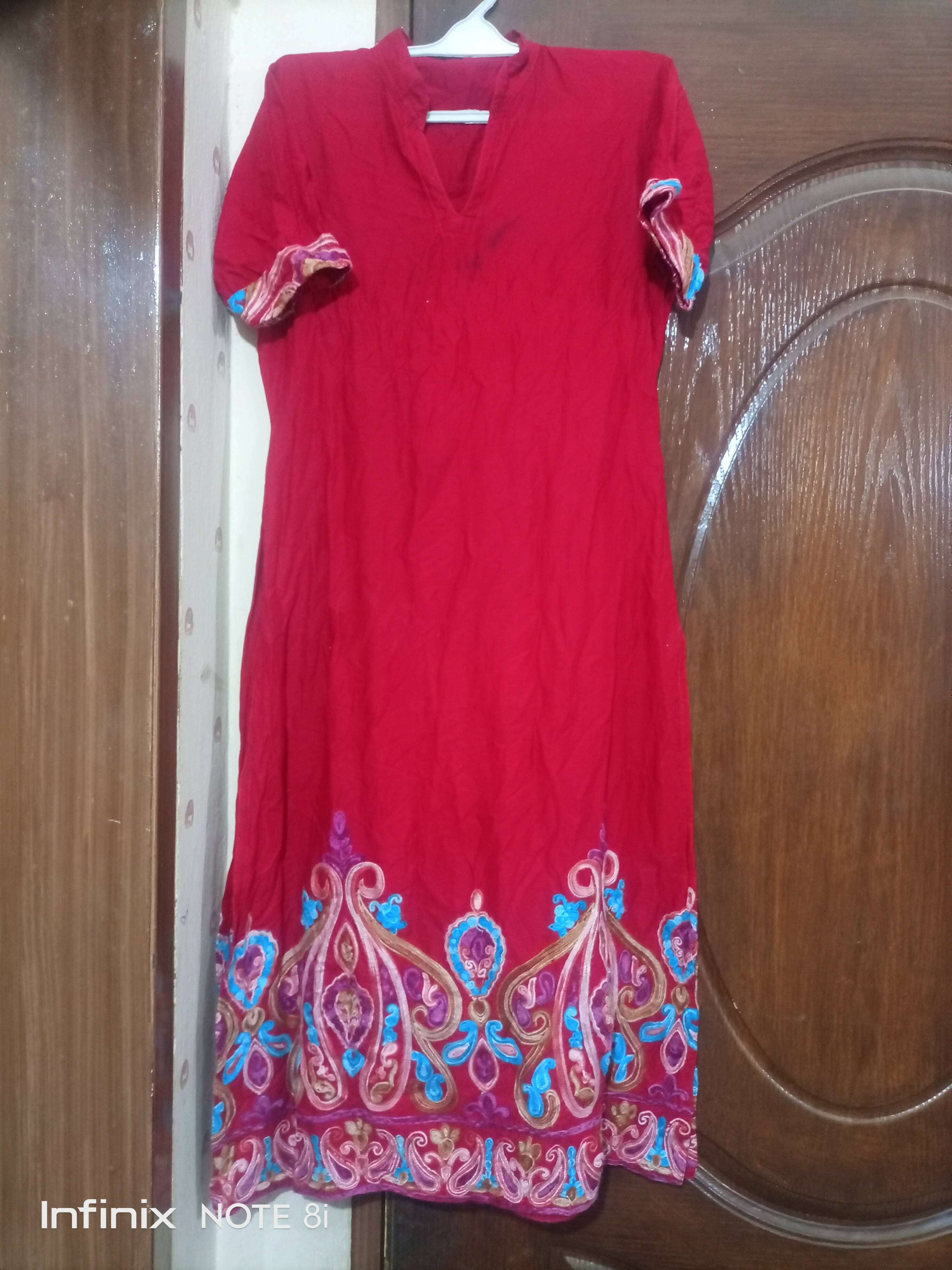 Khaadi | Embriodered lawn kurta.(Size:M) | Women Kurta | Worn Once.