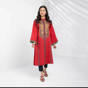 Sapphire | red summers kurta | Women Branded Kurta | Worn Once
