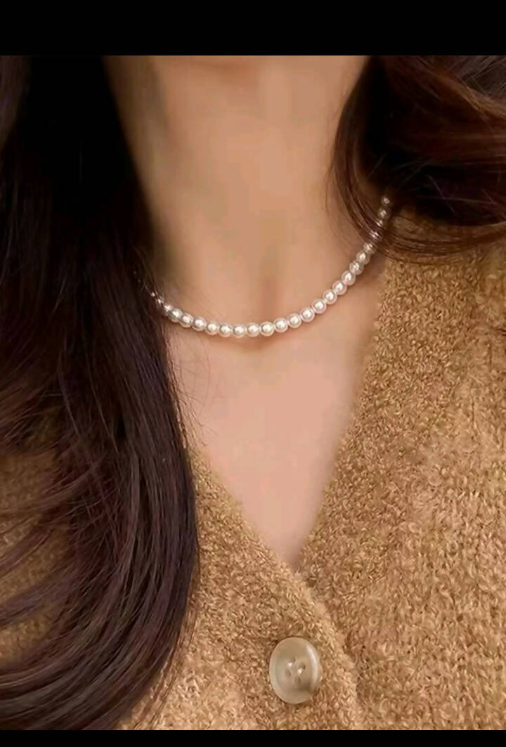 Shein | Faux Pearl Decor Necklace| Women Jewelry | Brand New