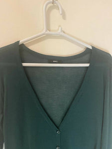 Mango MNG | Green Cardigan | Women Tops & Shirts | Preloved