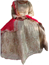 Bridal Fancy Organza Maxi | Women Bridals | Medium | Worn Once