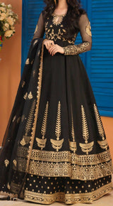 Asima Jofa  | Long stitched Maxi | Women Frocks & Maxis | Medium | Preloved