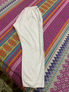 Bonanza Satrangi | White Trouser | Women Bottoms & Pants | Large | New