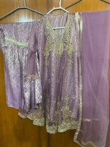 Heavy Fancy Suit | Women Locally Made Formals | Small | Worn Once