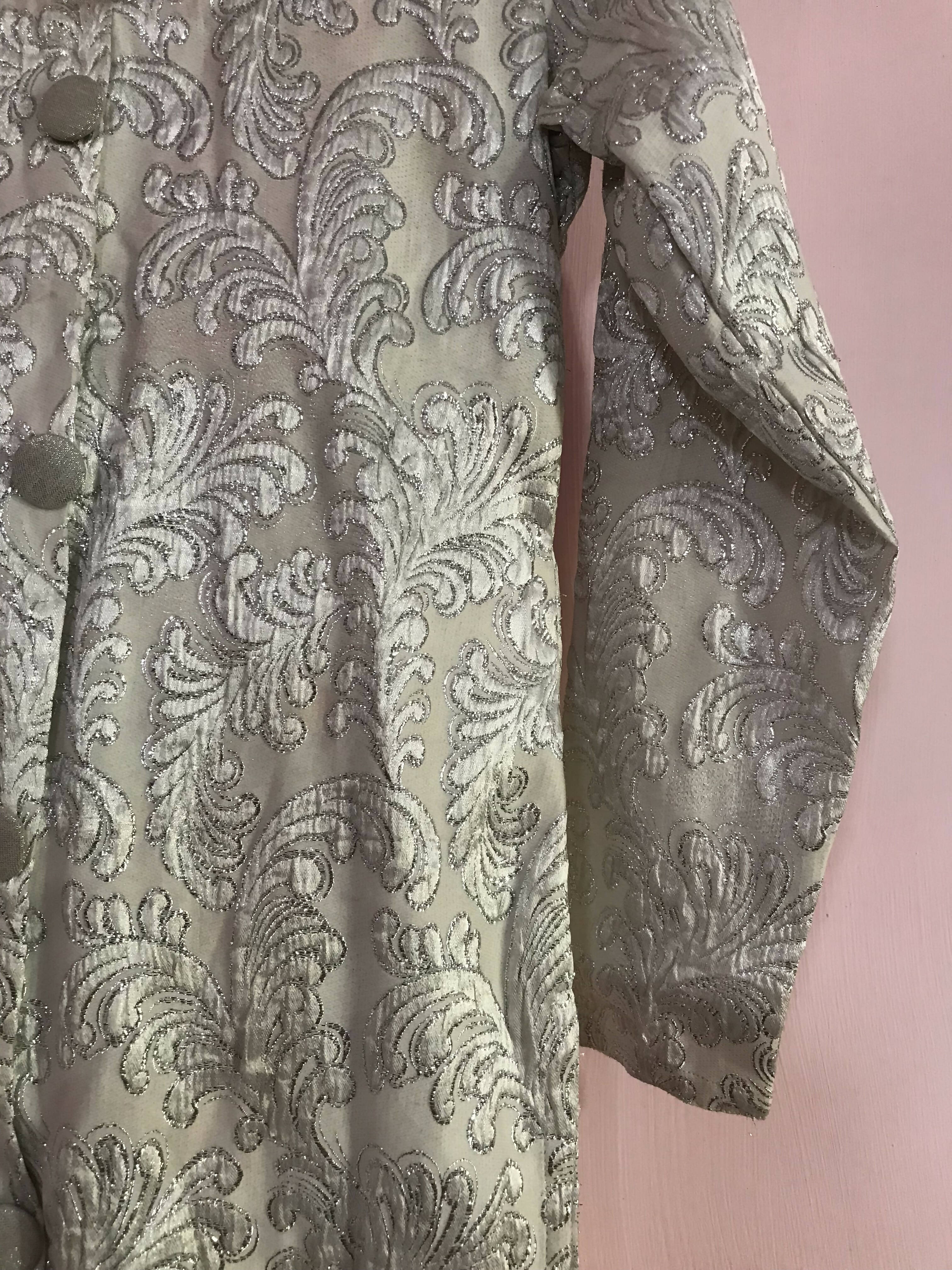 Silver formal 2 PC Suit | Women Locally Made Formals | Small | Preloved