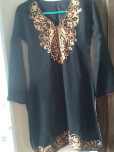 Black Kurta | Women Formals | Worn Once