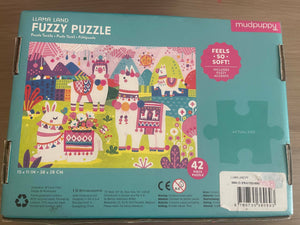 Mudpuppy | Fuzzy Puzzle Lama Land | Toys & Baby Gear | Brand New