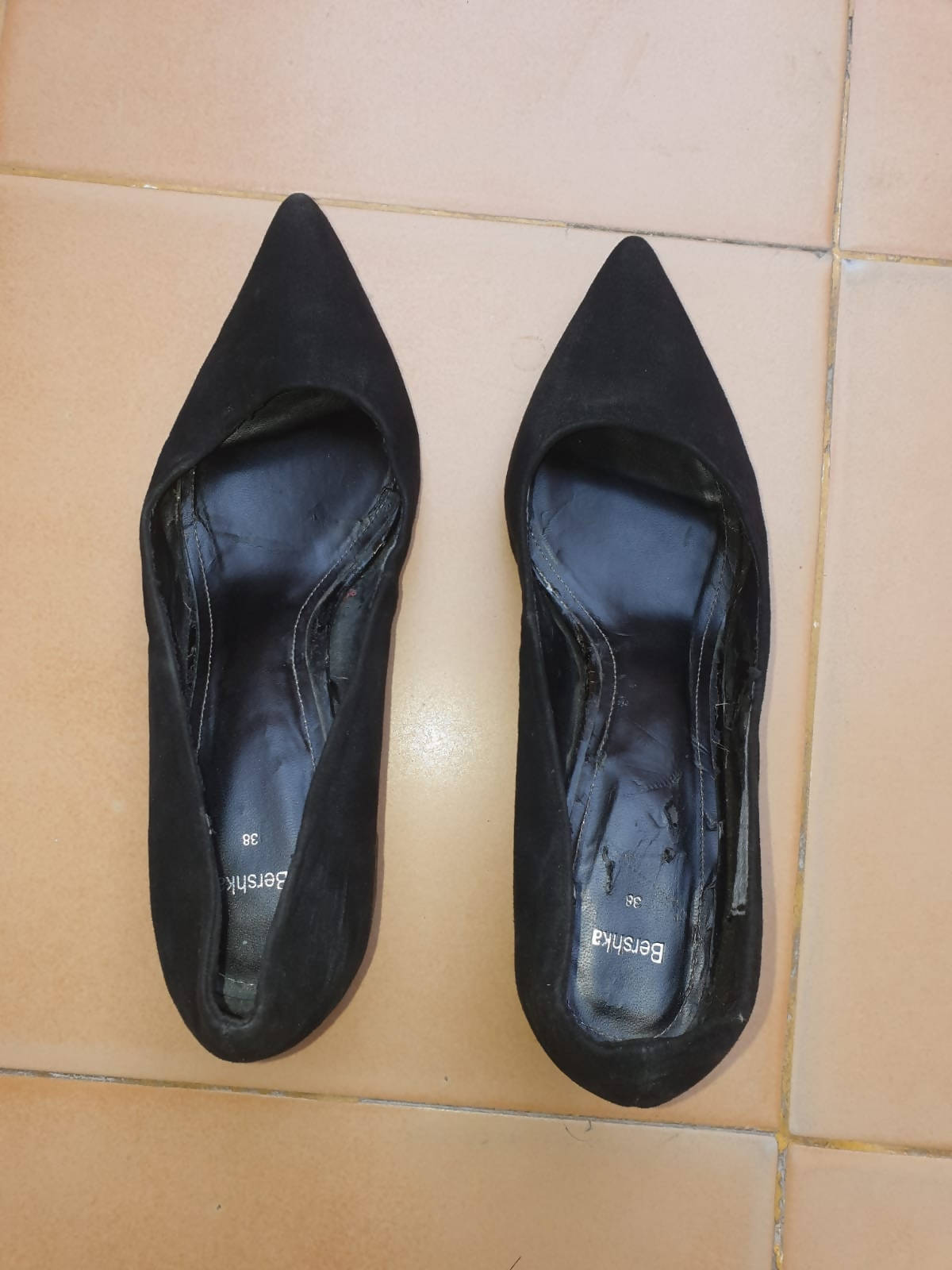 Bershka | Black block heels | Women Shoes | Preloved