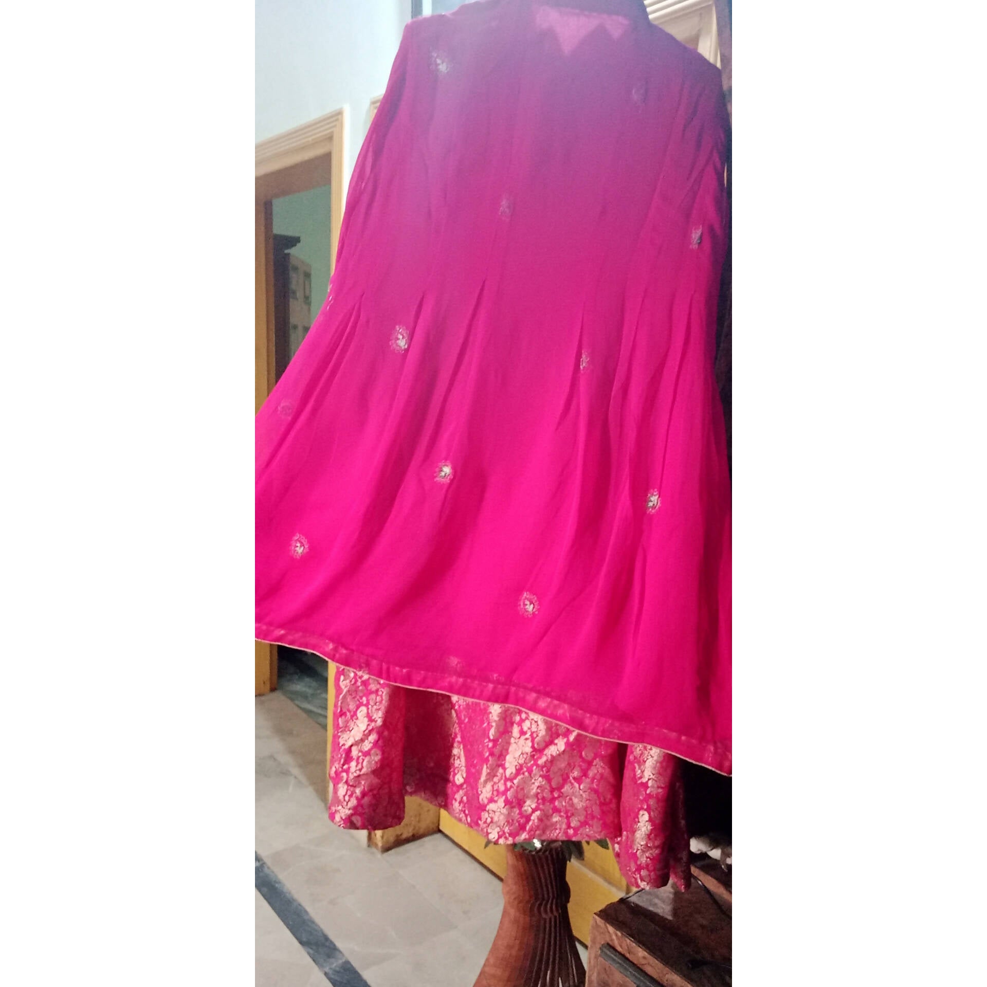 Stunning Jamawar Sharara | Women Locally Made Formals | Small | Preloved