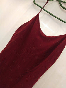 Steppinout | Red shimmer Nighty (Size: M ) | Women Longwear & Sleepwear | Worn Once