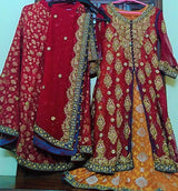 Red Festive Barat lehnga | Women Bridals | Worn Once